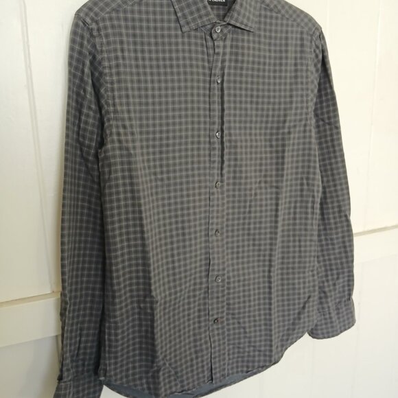 Ralph Lauren Shirt Black Label Button Up Men's Small Plaid Long Sleeve Cotton - Picture 4 of 11
